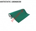 Antistatic match SQM MATT 1000x600x2mm Green BLACK