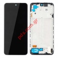 Original LCD Xiaomi Redmi Note 10 4G (M2101K7AG) Front cover Black Display with touch screen and digitizer