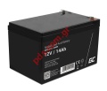 Battery for UPS Green Cell AGM08 AGM (12V/14Ah) 4,2 kg 151mm x 98mm x 94mm 