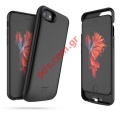 Back cover case power Bank iPhone 6/7/8/SE 2020 Black TECH-PROTECT Lion 3200mAh Blister