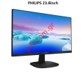  Monitor Philips 23.8 inch 243V7QJABF Full HD LED IPS V-Line Black