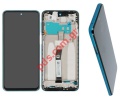 Original LCD Xiaomi Redmi Note 9 Pro (6.67inch) M2003J6B2G Aurora Blue Front cover frame Touch Screen Digitizer ORIGINAL