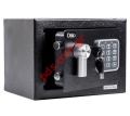 Money safe metal box Osio OSB-1723BL (23X17X17CM) Black 
