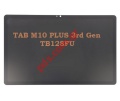 Set Display Lenovo Tab M10 Plus 3rd Gen TB-128FU 2022 OEM Black (NO FRAME)