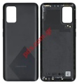 Original back cover Samsung Galaxy SM-A025G A02S (2020) Black Bulk
