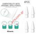 Set parts tips for Apple Pencil 4Smarts Gen1 + Gen2 4 pcs box