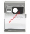 Original camera cover for Nokia 6233 Silver