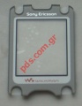 Original front display glass for SonyEricsson W550i Grey color
