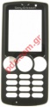 Original front cover housing SonyEricsson W810i in black color whith len