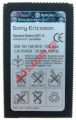 Original battery BST-15 for SonyEricsson P900 Lion 1250mah Bulk