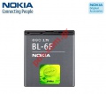 Original battery BL-6F Nokia N78, N79, N95 8GB  (Polymer-Lion 1200 mah )BULK