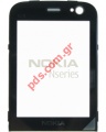 Original black len front cover Nokia N78 Black