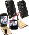 Leather case Krusell Orbit Flex (75402) for Blackberry 9500 Storm whith belt clip (54116)