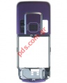 Original housing Nokia 6220cllasic Middlecover, B Cover in purple color.