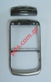Original housing front cover BlackBerry 8900 IN SILVER GREY