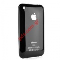 Back cover Apple iPhone 3Gs whith logo 16GB black empty with front metal chrome bezel