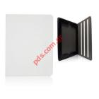 Leather case for Apple iPAD 2, 3 Book style open white