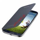 Original EF-FI950B Samsung Leather Case for Galaxy S4 (i9500) Blue 