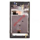 Original front cover Nokia Lumia 925 Grey with touch screen digitizer and LCD Display 