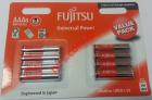   Fujitsu Value Pack AAA Alkaline (1.5V - Type AAA LR03 Pack of 8 pcs)