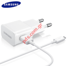 Original fast charger set White Samsung EP-TA12EWEU microUSB 2A (EU Blister).