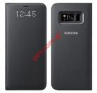   flip EF-NG955PBEGWW Black Samsung Galaxy S8+ PLUS SM-G955 LED View Cover    (LIMITED STOCK) 