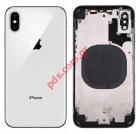 Back cover iPhone X White (OEM) Wparts 