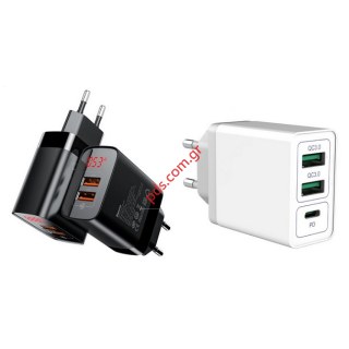 Φορτιστές Charger MULTI PORT No Cable