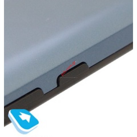 Γνήσιο κάλυμα διακόπτη power on/off Alcatel OT7045Y One Touch Pop S7 Black σε μαύρο χρώμα