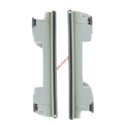 Γνήσιο κάλυμα Volume up/down Samsung A528 Galaxy A52s Mint Silver Bulk