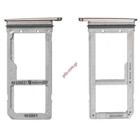 Γνήσια θυρίδα κάρτας (DUAL) 2 SIM holder Gold Samsung SM-G930FD Galaxy S7 drawer σε χρυσό χρώμα (ΚΑΤΑΛΛΗΛΟ ΓΙΑ 2 ΚΑΡΤΕΣ SIM ΚΙΝΕΖΙΚΗΣ ΕΚΔΟΣΗΣ) Γνήσια θυρίδα κάρτας (DUAL) 2 SIM holder Gold Samsung SM-G930FD Galaxy S7 drawer σε χρυσό χρώμα (ΚΑΤΑΛΛΗΛΟ ΓΙΑ 2 ΚΑΡΤΕΣ SIM ΚΙΝΕΖΙΚΗΣ ΕΚΔΟΣΗΣ)