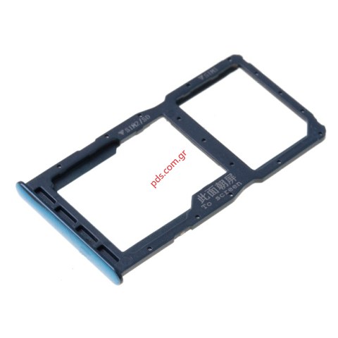 Γνήσια θυρίδα κάρτας Huawei P30 Lite (MAR-L21) Blue σε μπλέ χρώμα για Tray SIM & SD card   Γνήσια θυρίδα κάρτας Huawei P30 Lite (MAR-L21) Blue σε μπλέ χρώμα για Tray SIM & SD card