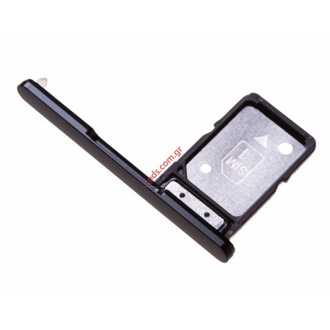 Γνήσια θυρίδα κάρτας SIM Black SONY XPERIA XA2 (H3113) TRAY 1 SIM για το μαύρο χρώμα Γνήσια θυρίδα κάρτας SIM Black SONY XPERIA XA2 (H3113) TRAY 1 SIM για το μαύρο χρώμα