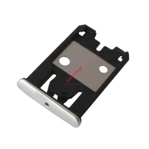 Γνήσια θυρίδα κάρτας SIM Nokia Lumia 925 Silver σε ασημί χρώμα (SIM Card tray holder) Γνήσια θυρίδα κάρτας SIM Nokia Lumia 925 Silver σε ασημί χρώμα (SIM Card tray holder)