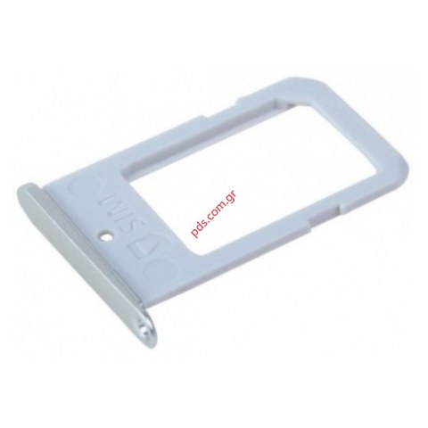 Γνήσια θυρίδα κάρτας SIM Samsung SM-G925 Galaxy S6 Edge White Green για το λευκό και πράσινο χρώμα Γνήσια θυρίδα κάρτας SIM Samsung SM-G925 Galaxy S6 Edge White Green για το λευκό και πράσινο χρώμα