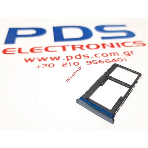 Γνήσια θυρίδα κάρτας SIM TRAY TCL 30+ PLUS (T676K) 2022 Grey σε γκρί χρώμα
