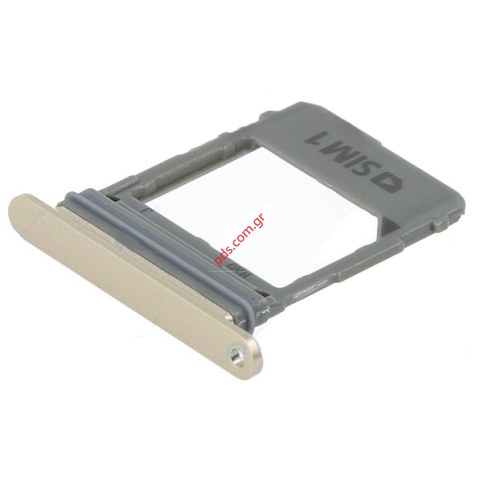 Γνήσια θυρίδα κάρτσς SIM  Samsung SM-A530F/DS Galaxy A8 (2018) Duos Sim Card Tray Grey/Violet σε γκρί μώβ