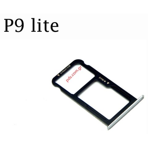 Γνήσια θυρίδα Sim and SD Card Tray Huawei P9 Lite (VNS-L21) White color σε λευκό χρώμα. Γνήσια θυρίδα Sim and SD Card Tray Huawei P9 Lite (VNS-L21) White color σε λευκό χρώμα.
