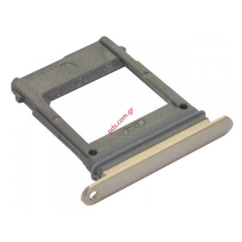 Γνήσια θυρίδα SIM Gold Samsung SM-A520F Galaxy A5 (2017),  SM-A720F Galaxy A7 (2017) σε χρυσό χρώμα