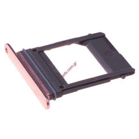 Γνήσια θυρίδα SIM Pink Samsung SM-A520F Galaxy A5 (2017),  SM-A720F Galaxy A7 (2017) σε ροζ χρώμα