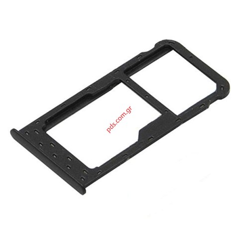 Γνήσια θυρίδα SIM Tray Black Huawei P SMART (FIG-LX1) Card holder σε μαύρο χρώμα Γνήσια θυρίδα SIM Tray Black Huawei P SMART (FIG-LX1) Card holder σε μαύρο χρώμα