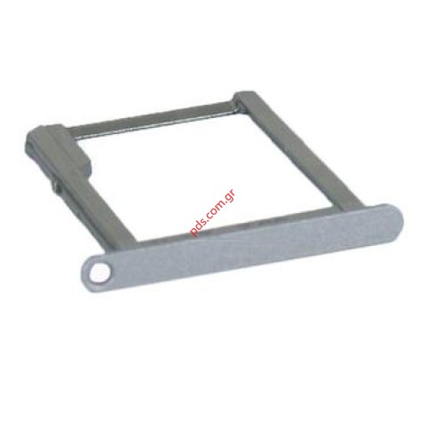 Γνήσια υποδοχή κάρτας μνήμης Silver Samsung SM-A300F Galaxy A3 σε ασημί χρώμα