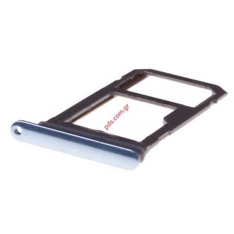 Γνήσια υποδοχή κάρτας Sim Blue Samsung SM-G955F Galaxy S8 Plus σε μπλέ χρώμα Sim & SD Card Tray holder Γνήσια υποδοχή κάρτας Sim Blue Samsung SM-G955F Galaxy S8 Plus σε μπλέ χρώμα Sim & SD Card Tray holder