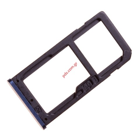 Γνήσια υποδοχή κάρτας SIM Nokia (TA-1021) Dual Sim Tray Dark Blue σε μπλέ χρώμα (ΕΞΑΝΤΛΗΘΗΚΑΝ) Γνήσια υποδοχή κάρτας SIM Nokia (TA-1021) Dual Sim Tray Dark Blue σε μπλέ χρώμα (ΕΞΑΝΤΛΗΘΗΚΑΝ)