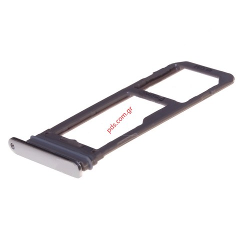Γνήσια υποδοχή κάρτας Sim Silver Samsung SM-G955F Galaxy S8 Plus σε ασημί χρώμα Sim & SD Card Tray holder Γνήσια υποδοχή κάρτας Sim Silver Samsung SM-G955F Galaxy S8 Plus σε ασημί χρώμα Sim & SD Card Tray holder