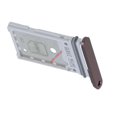 Γνήσια βάση κάρτας κινητού Samsung S908B Galaxy S22 Ultra Burgundy SIM TRAY σε μπορντώ χρώμα Bulk Γνήσια βάση κάρτας κινητού Samsung S908B Galaxy S22 Ultra Burgundy SIM TRAY σε μπορντώ χρώμα Bulk