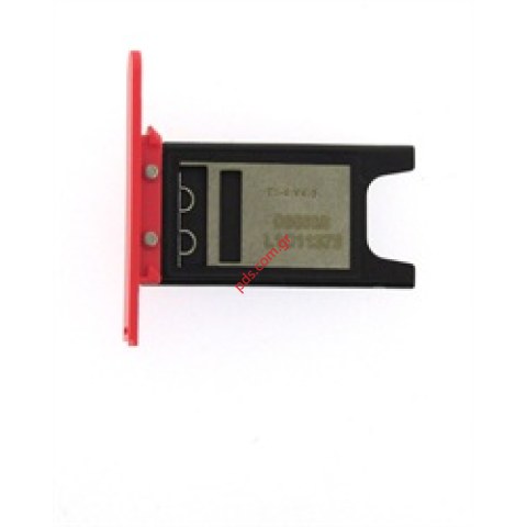 Γνήσιο αναγνώστης κάρτας μνήμης Card Tray Nokia N9, N9-00 SIM Card Tray Magenta (RED)