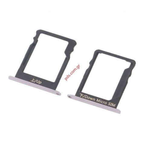 Γνήσιο σετ card holder Huawei P8 Lite 2017 (ALE-L21) TRAY SIM+SD Card