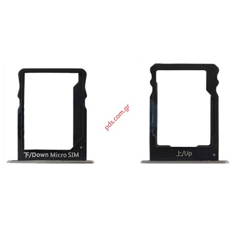Γνήσιο σετ card holder Huawei P8 Lite 2017 (ALE-L21) TRAY SIM+SD Card Γνήσιο σετ card holder Huawei P8 Lite 2017 (ALE-L21) TRAY SIM+SD Card