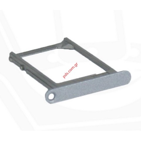 Γνήσιο υποδοχή κάρτας Nano SIM Silver Samsung SM-A500F Galaxy A5, SM-A300F Galaxy A3, SM-A700F Galaxy A7 σε ασημί χρώμα